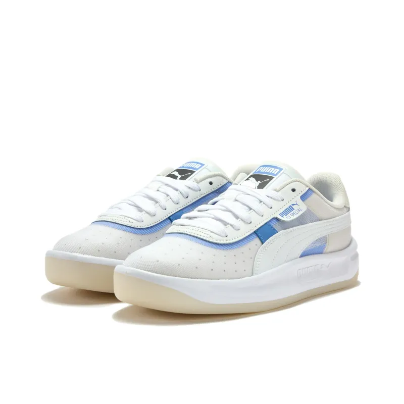 PUMA GV Special Anti Slip Wear Resistant Low Top Casual Shoes Unisex White Blue-2
