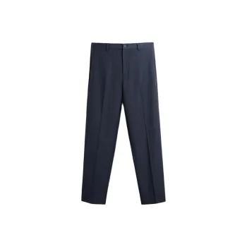 ZARA Suit Trousers Men Blue
