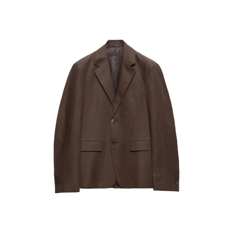 PRADA Jackets & Coats Men's Brown-0
