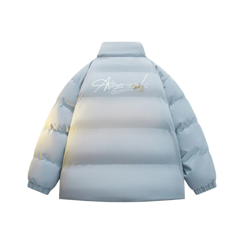 Small Columns Under The Sea Puffer Jacket Unisex-11