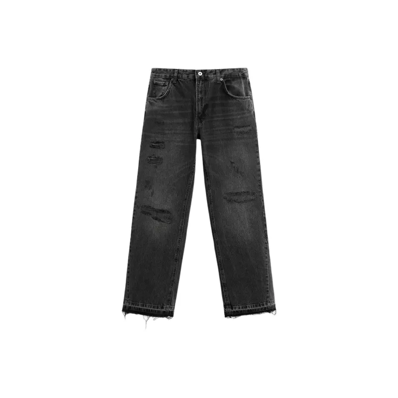 ZARA Jeans Men Black-0