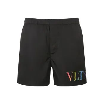 Valentino Casual Shorts Men's Black