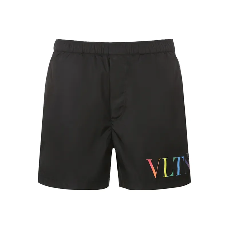 Valentino Casual Shorts Men's Black-0