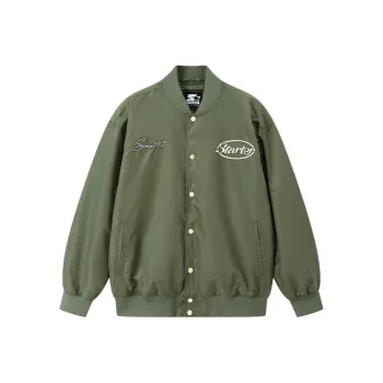 STARTER Jackets Coats Unisex Olive Green