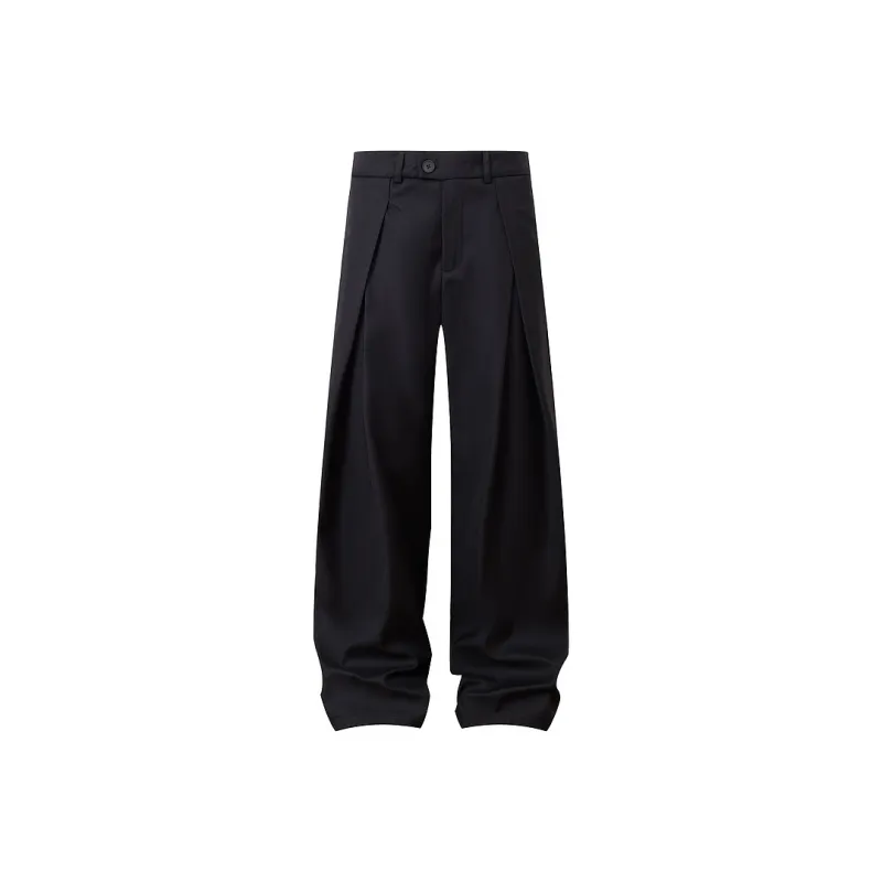 BONAS Suit Trouser Unisex Black-0