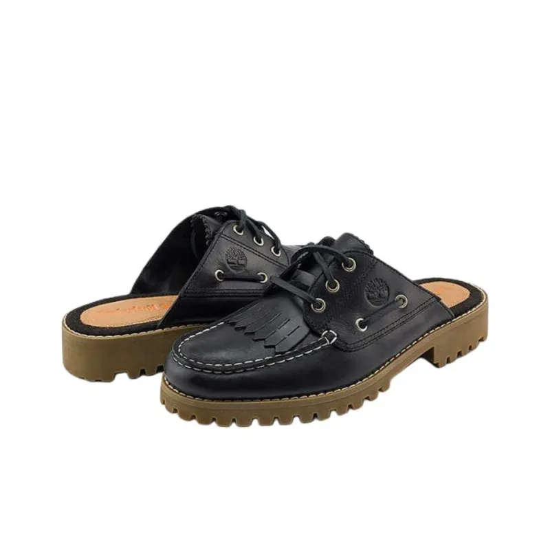 Timberland Noreen Abrasion Resistant Slip Resistant Closed Toe Slippers Women's Black-2
