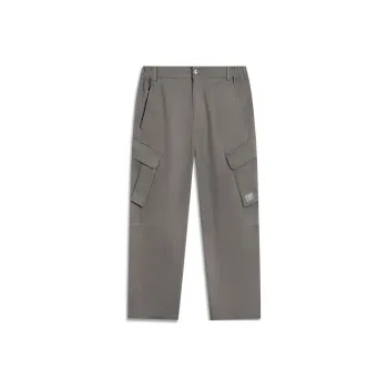LiNing Sports Life Collection Casual Pants Men's Asphalt Gray