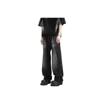 MGXEK Jeans Unisex Black