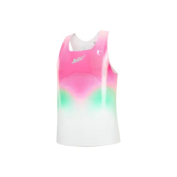 QIAODAN Feiying Tank Top Men's Neon Pink Print