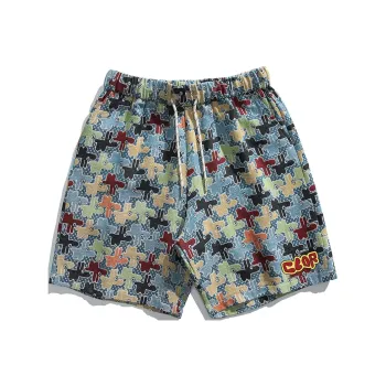 CLOR Casual Shorts Unisex Batiya Brown
