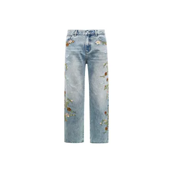 BIRTH OF ROYAL CHILD Jeans Unisex Brown Joy Color