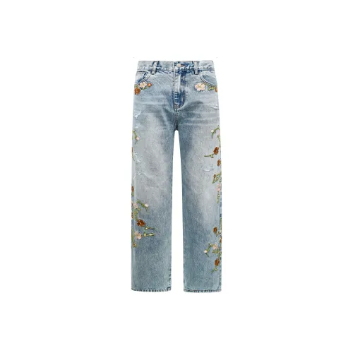 BIRTH OF ROYAL CHILD Jeans Unisex Brown Joy Color