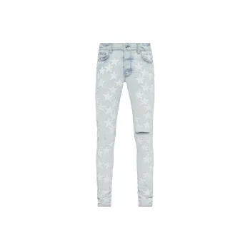 AMIRI Casual Pants Men Blue