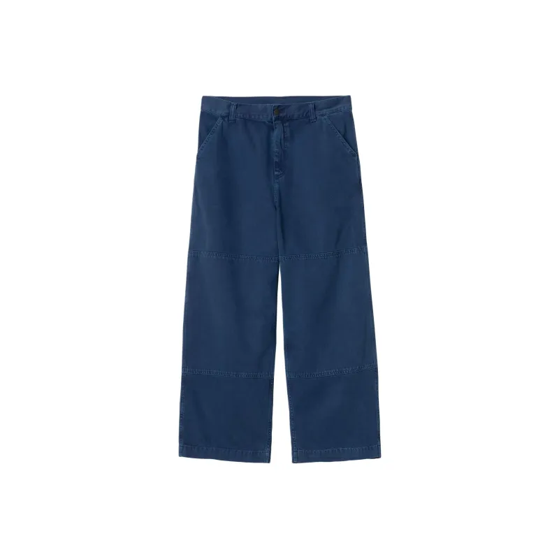 Carhartt WIP Logo Patch Wide Leg Jeans-0