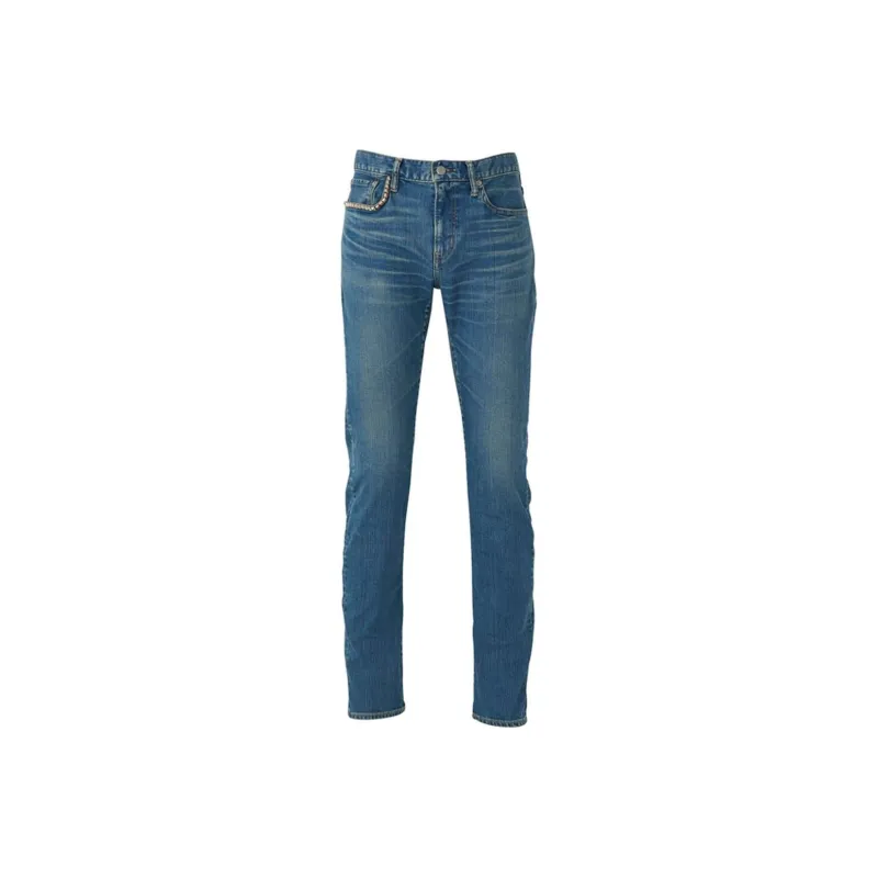HYSTERIC GLAMOUR SS24 Jeans Men's Light Indigo-0