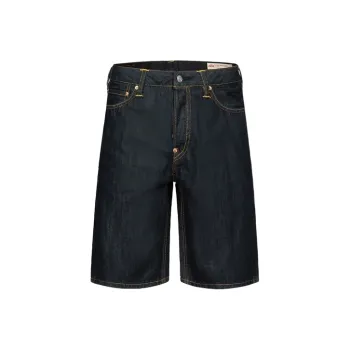 EVISU Denim Shorts Men Denim Blue