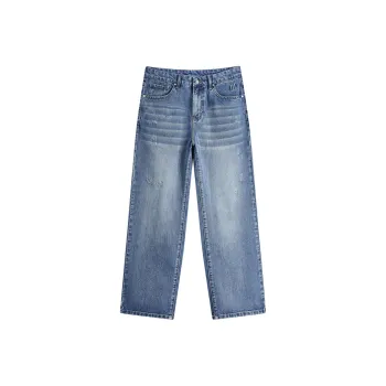 FAIRWHALE Jeans Unisex Medium Blue