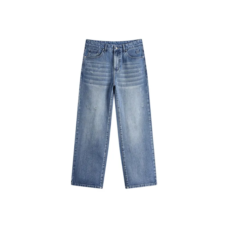 FAIRWHALE Jeans Unisex Medium Blue-0