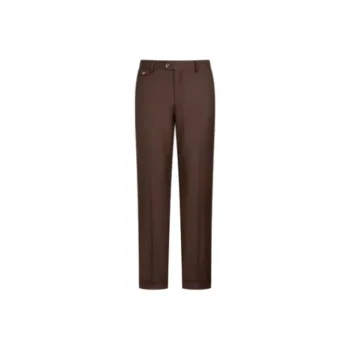 Yiwen Suit Trouser Men's Coffee
