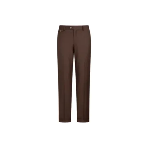 Yiwen Suit Trouser Men's Coffee