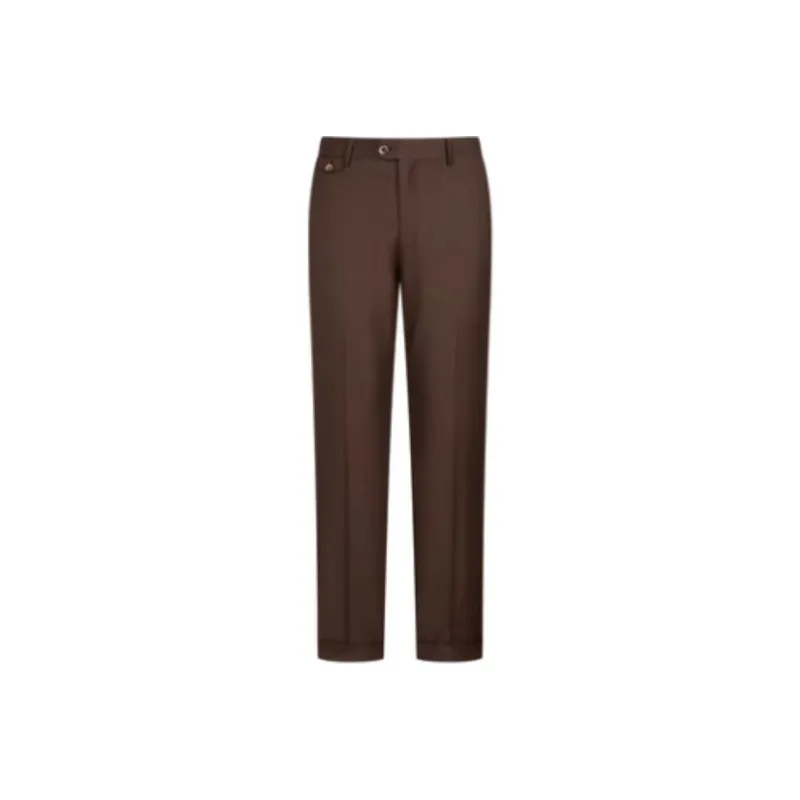 Yiwen Suit Trouser Men's Coffee-0
