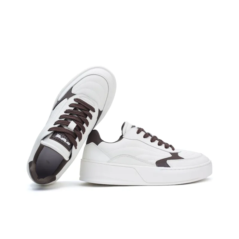 ACEMICKY Low Top Skateboard Shoes Men's White-2