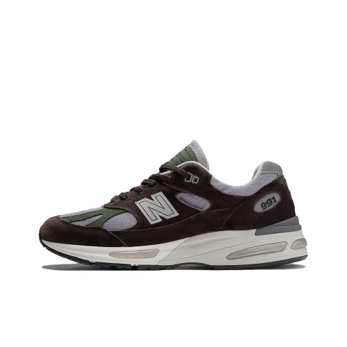 New Balance 991v2 MiUK Essentially Offbeat Pack Brown