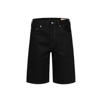 EVISU Logo patches Denim Shorts