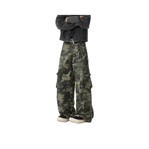 BEAR UNION Jeans Womens Gray Army Green