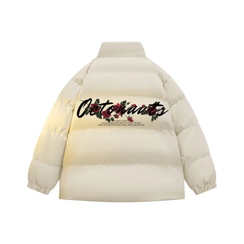 Small Columns Under The Sea Puffer Jacket Unisex-4