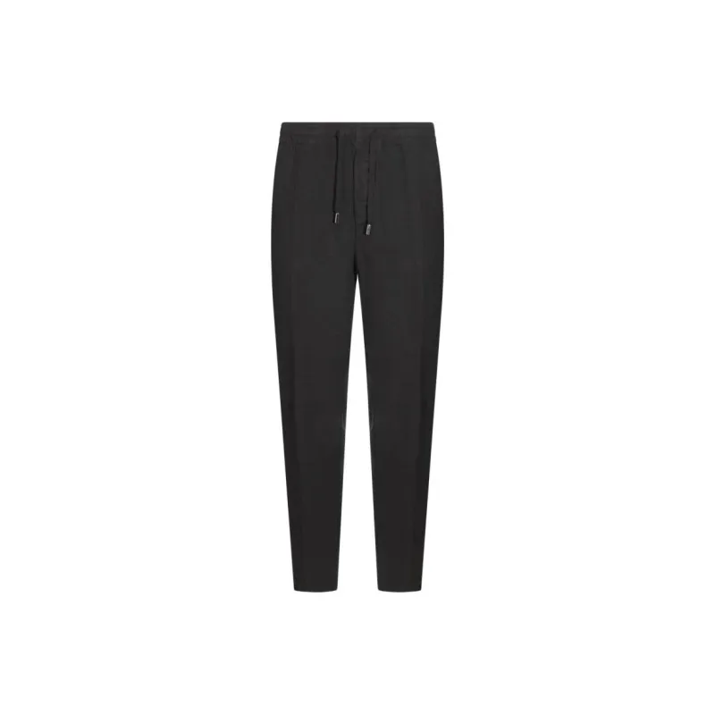 LORINA BALTEANU Linen Trousers-0