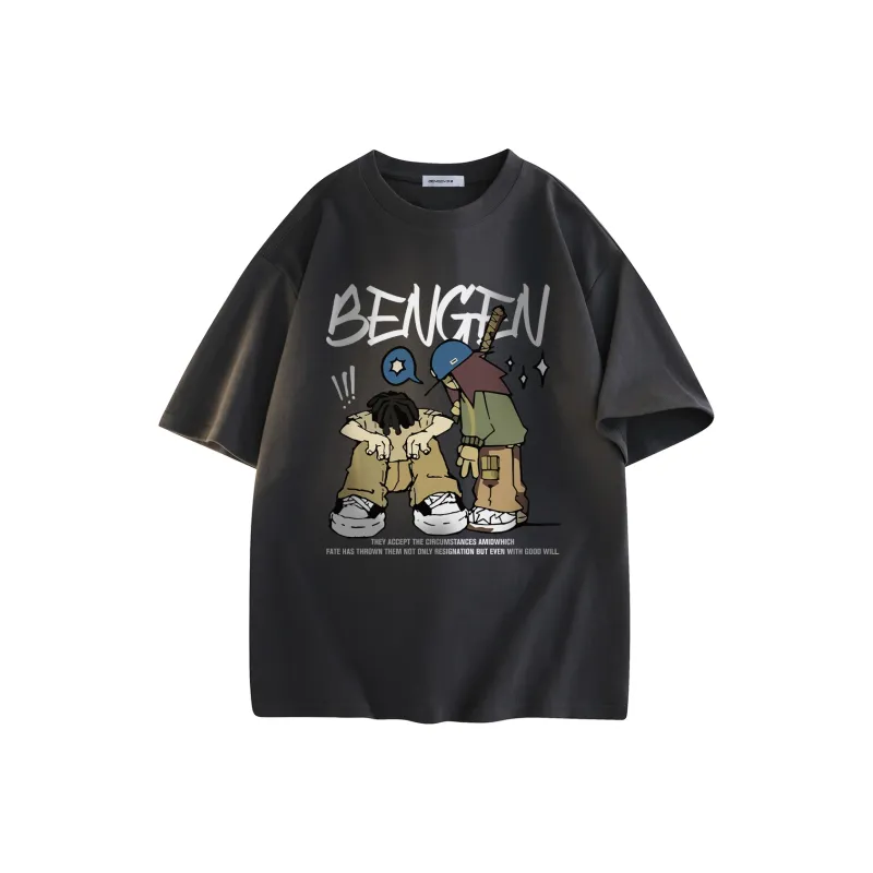 BENGEN T Shirts Unisex-10