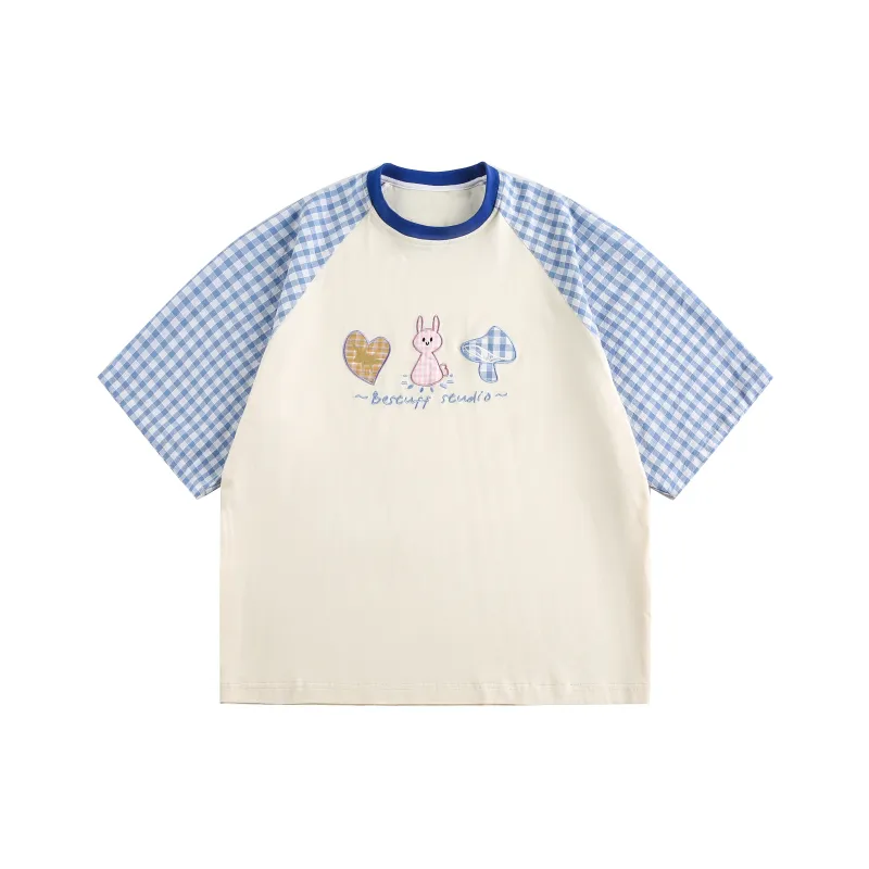 VERAF CA T Shirt Unisex Blue White-0