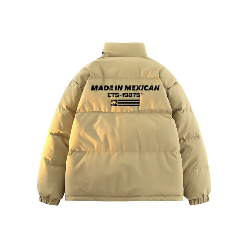 MEXICAN Puffer Jackets Unisex-17