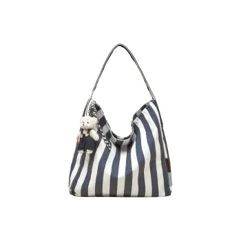Safiya Fabric Tote Bag, Shoulder Bag Women's Sky Blue