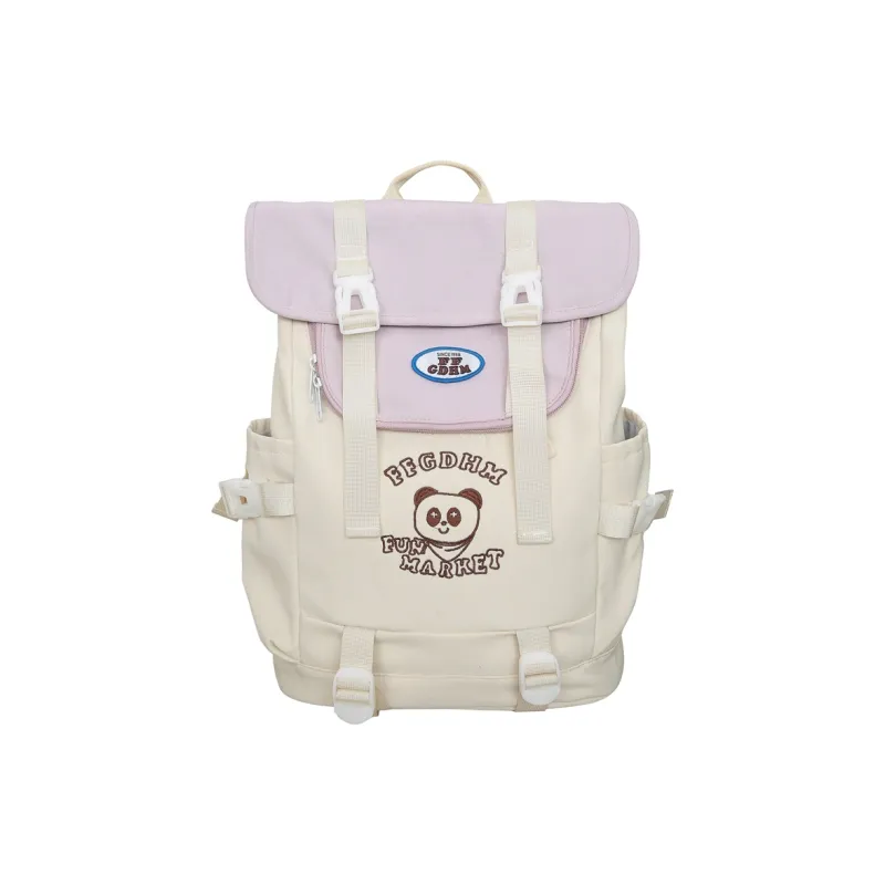 H YXIANG Nylon Backpack Women's Multicolor-1