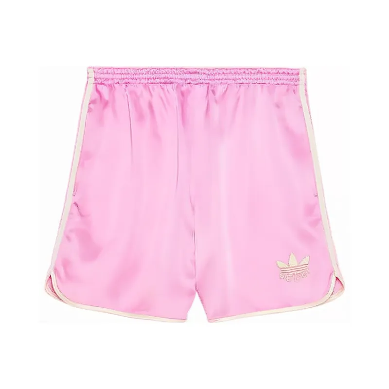 GUCCI X Adidas Trefoil Print Shorts-0
