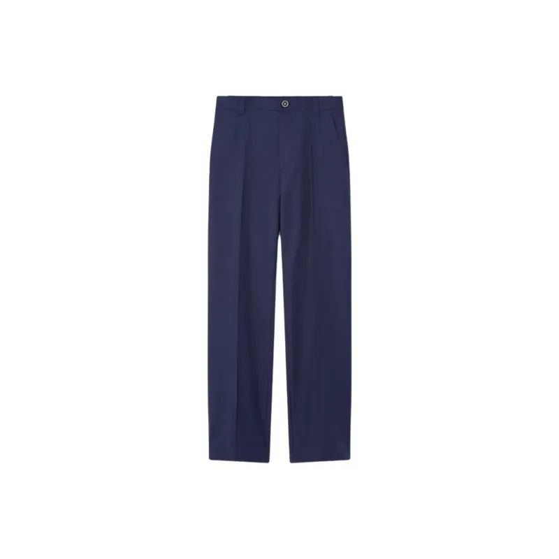 VERSACE Pleated Tailored Trousers-0