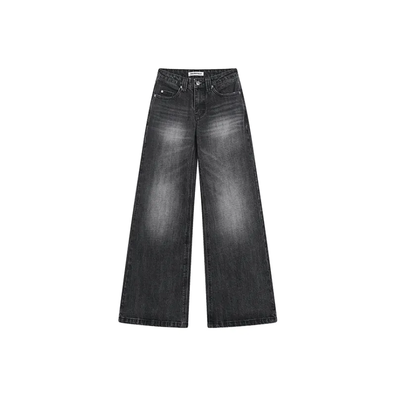 SMILEREPUBLIC Jeans Unisex Black-0