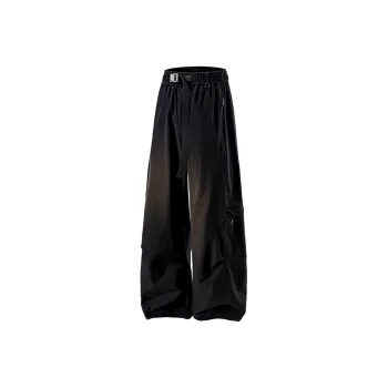 ALI THE FOX Cargo Pants Unisex Black