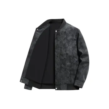 PIERRE CARDIN Leather Jacket Men's