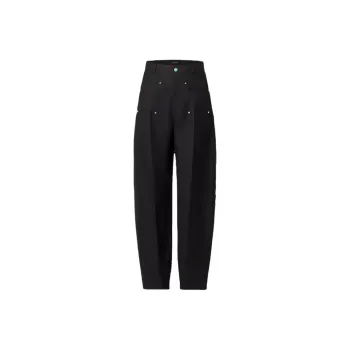 LOUIS VUITTON Tailored Wool Workwear Pants