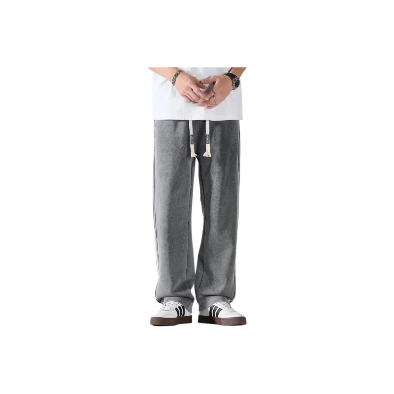 FOREVER 21 Casual Pants Unisex Gray-0