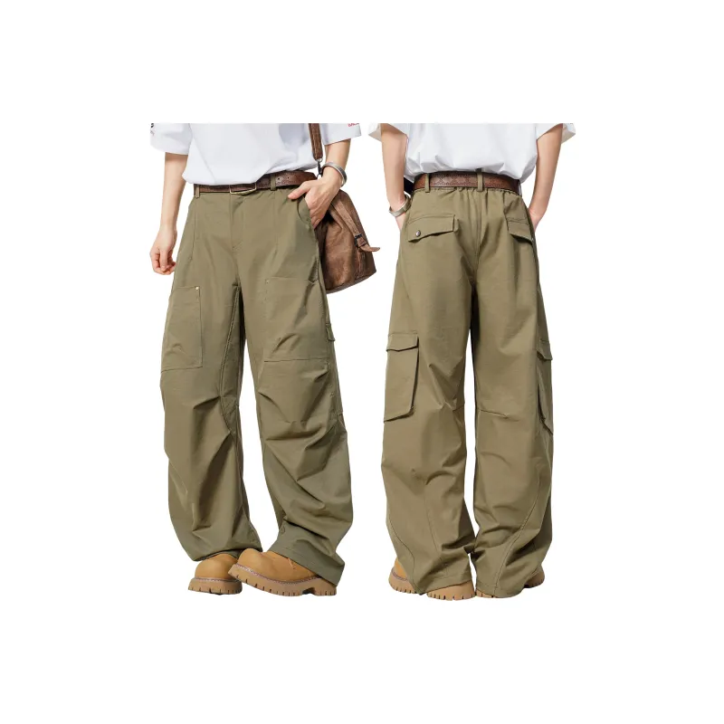 Warrior Huichao Riding The Wind Collection Cargo Pants Unisex-23