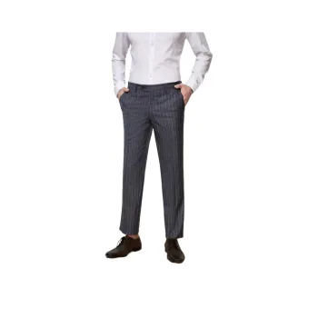 Yiwen Suit Trouser Men's Denim Blue
