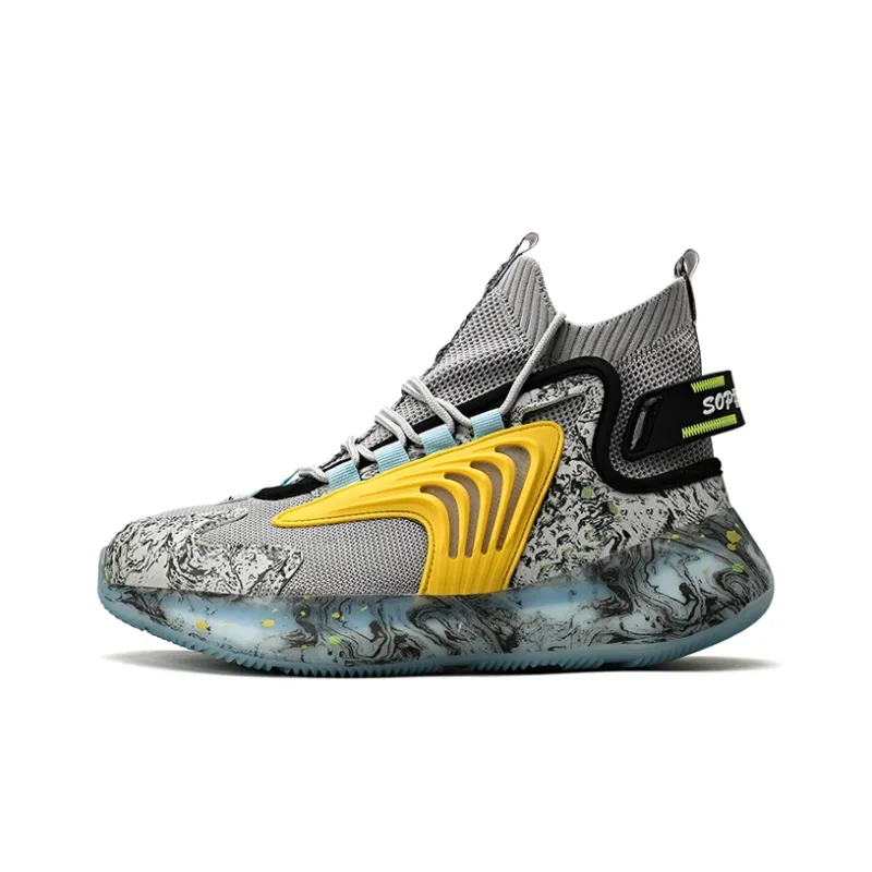 KYMOOU Cushioning, Slip Resistant, And Abrasion Resistant High Top Casual Shoes Men's-12