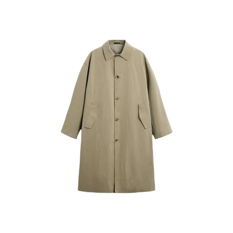 ZARA Valentine's Day Collection Trench Coats Men Sand-0