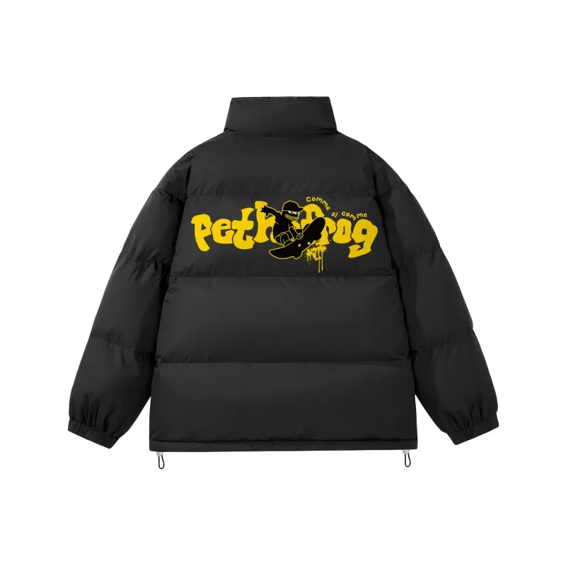 Pepe The Frog Puffer Jacket Unisex-0