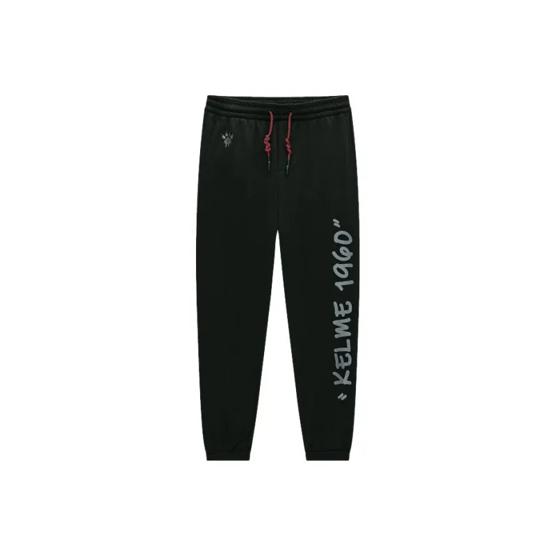 KELME Knitted Sweatpants Men's Agate Black-0