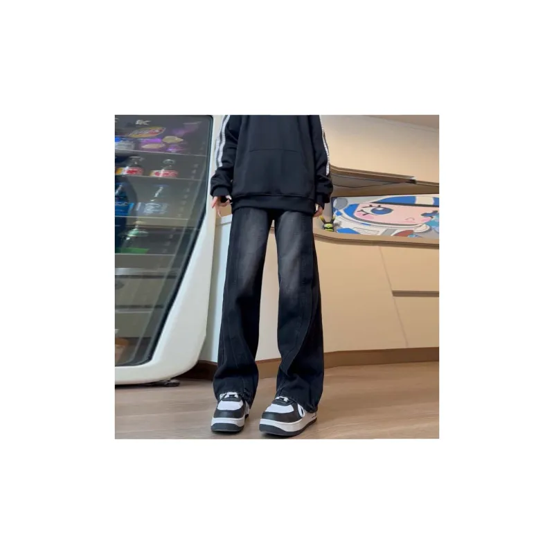 OTKSK Jeans Unisex Black Gray Color-2